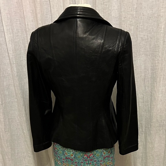 Avanti contemporary leather jacket M vintage - Picture 2 of 10